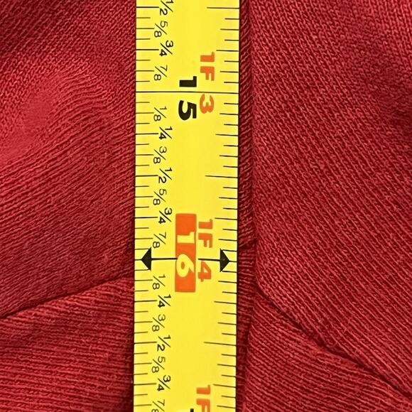 LL Bean Shorts Mens 2XL Red Athletic Fleece Russell Athletic USA Made Vintage - Picture 12 of 16